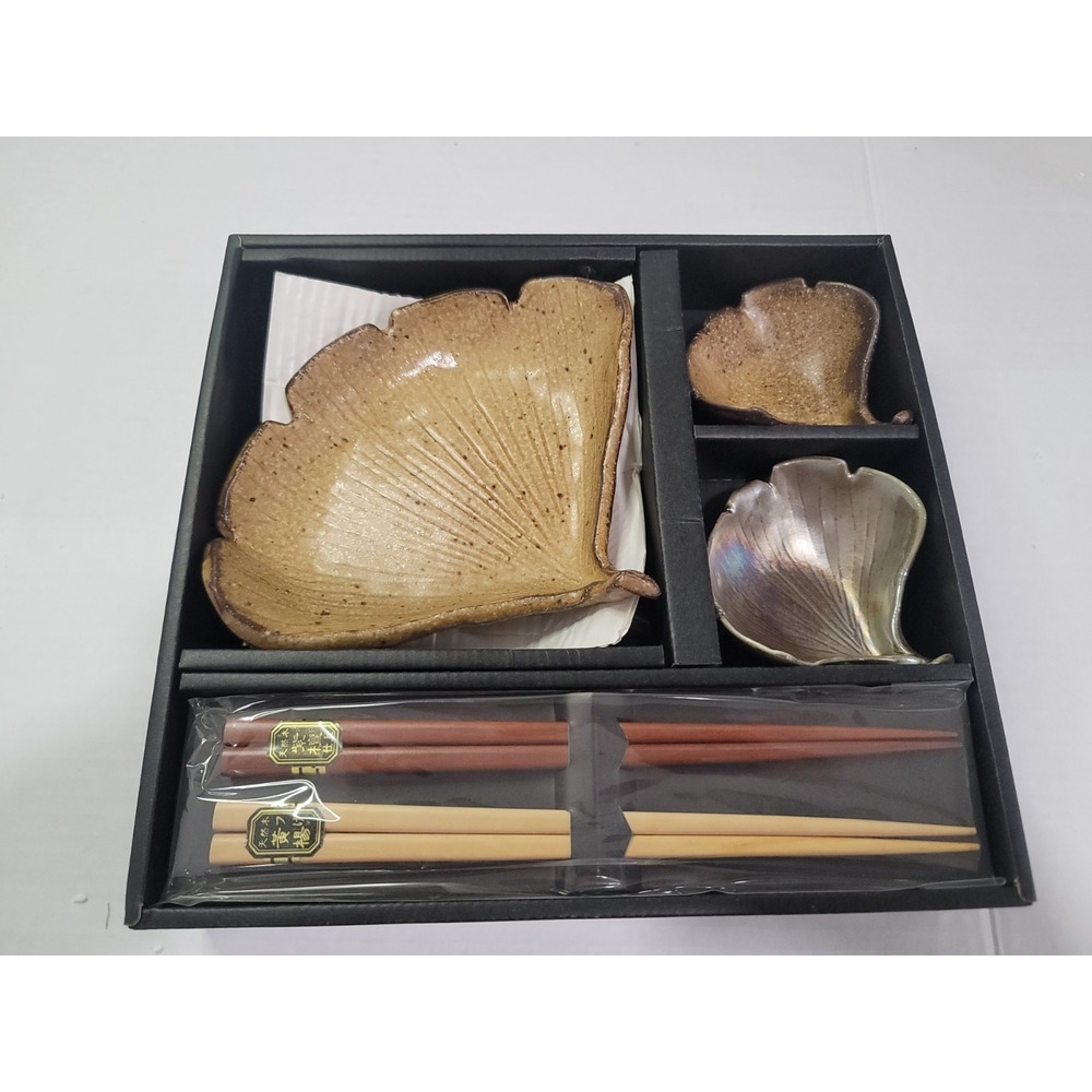 sushi plate set ceramic Kotobuki New in box date night serving plates